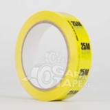 IDENTI-TAK TAPE - 25m PVC označovací páska na kabely žlutá, balení 1 ks