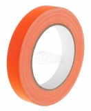 Popisovací páska PROGAF fluorescentní oranžová 19 mm, návin 22m