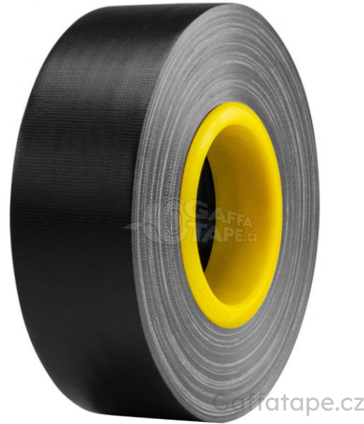 Gaffa tape - DEFENDER® černá lesklá, EXA-TAPE® s ERGO-jádrem