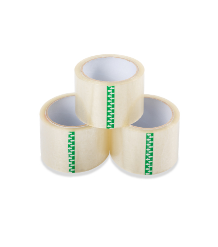 Lepící páska PVC čirá 75mm x 66m, 1 ks