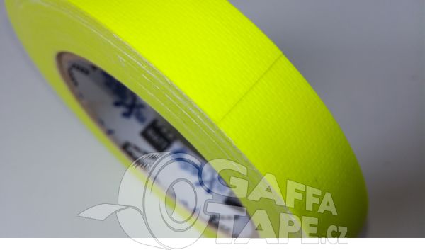 Bezpečnostní popisovací MAGTAPE XTRA matná páska fluoresc.žlutá 19 mm,návin 25m