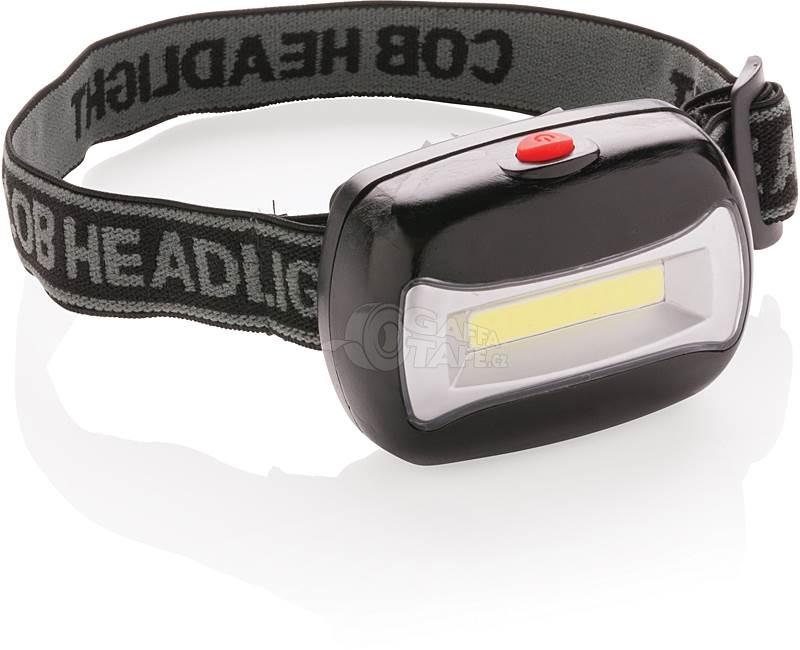 Čelovka ABS plastu s ultra jasnou COB svítilnou