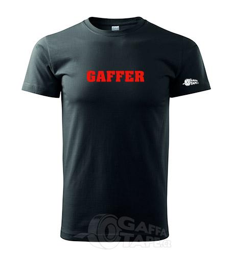 Triko unisex černé s potiskem Gaffer