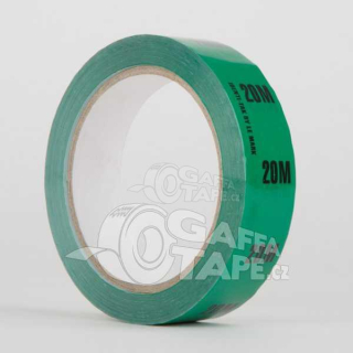 IDENTI-TAK TAPE - 20m PVC označovací páska na kabely zelená, balení 1 ks