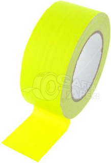 Popisovací bezpečnostní páska Stairville fluorescentní žlutá 48 mm, návin 22 m